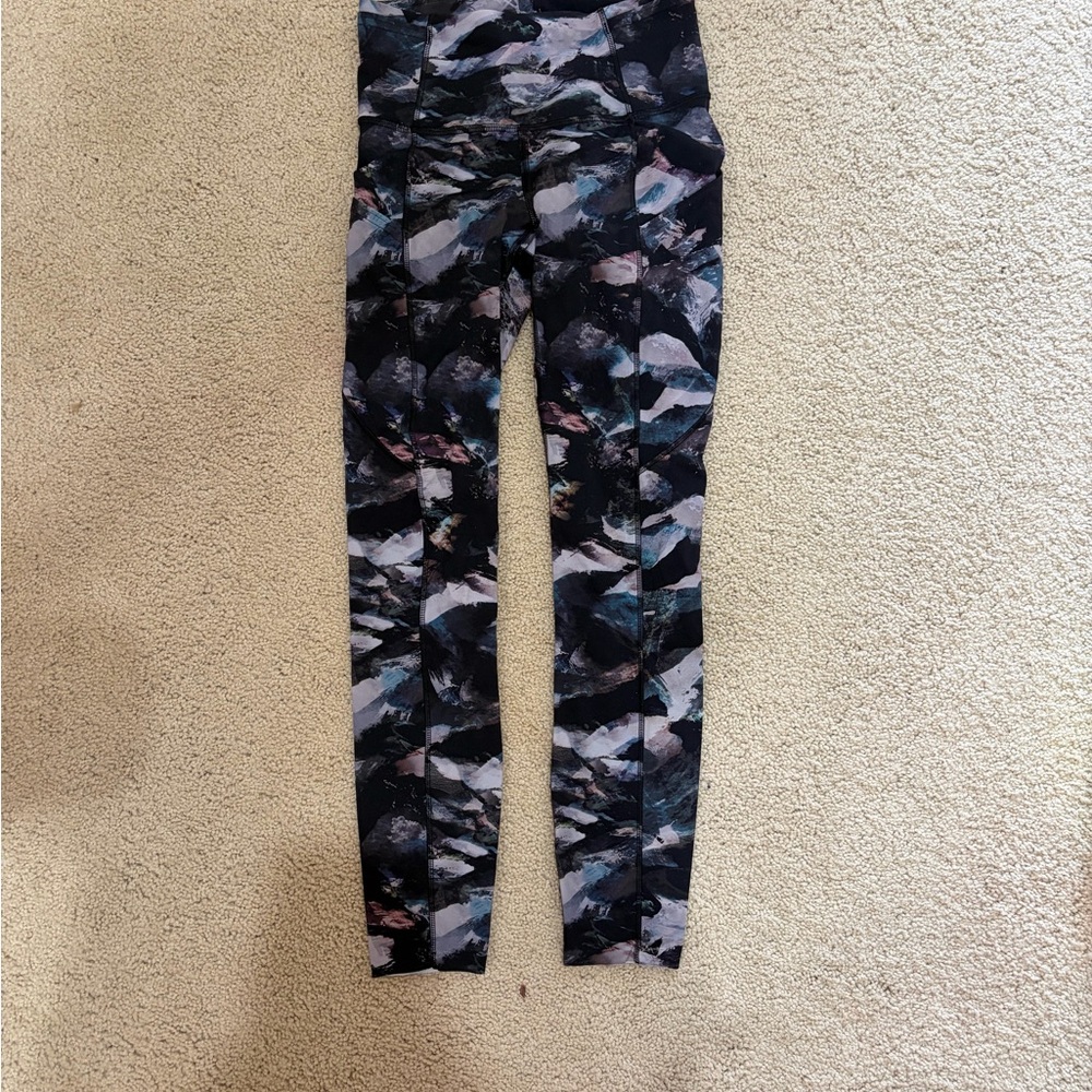 Lululemon Athletica Multicolor Patterned Leggings